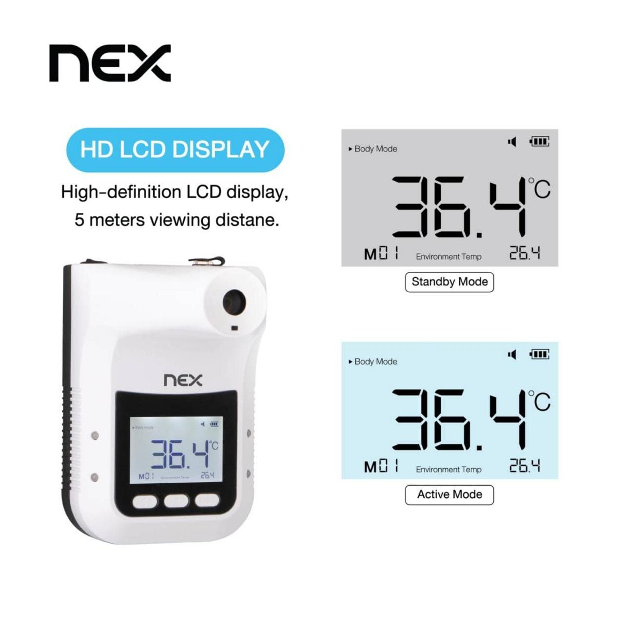Medical Digital Infrared Thermometer K3 Pro | Nex Inno Tech