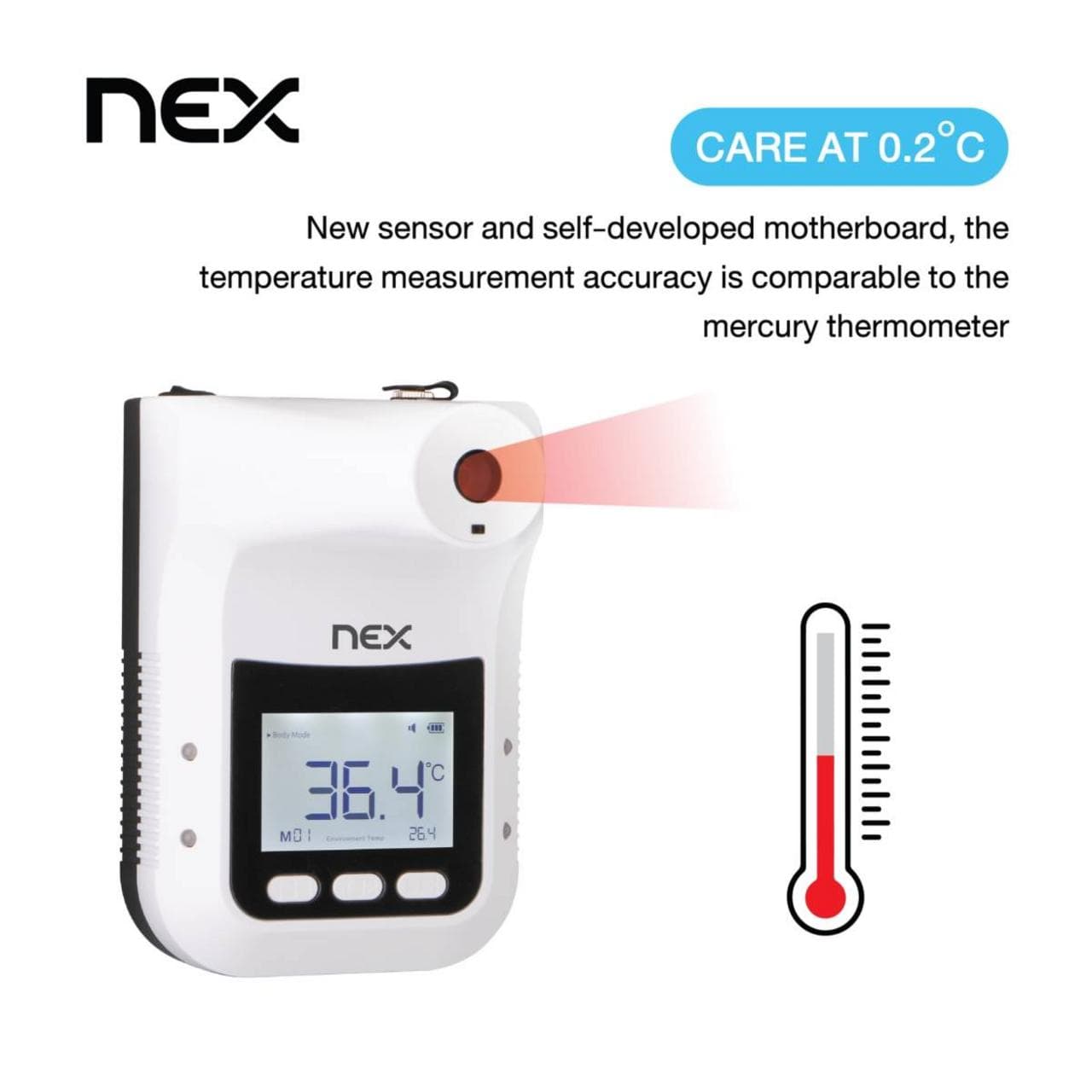 Medical Digital Infrared Thermometer K3 Pro